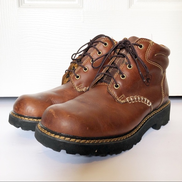 mens short work boots